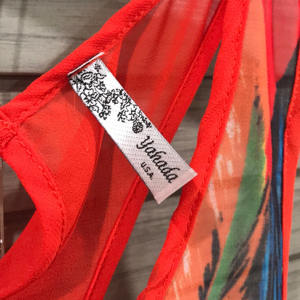 Sheer Racerback top - Picture 2 of 5